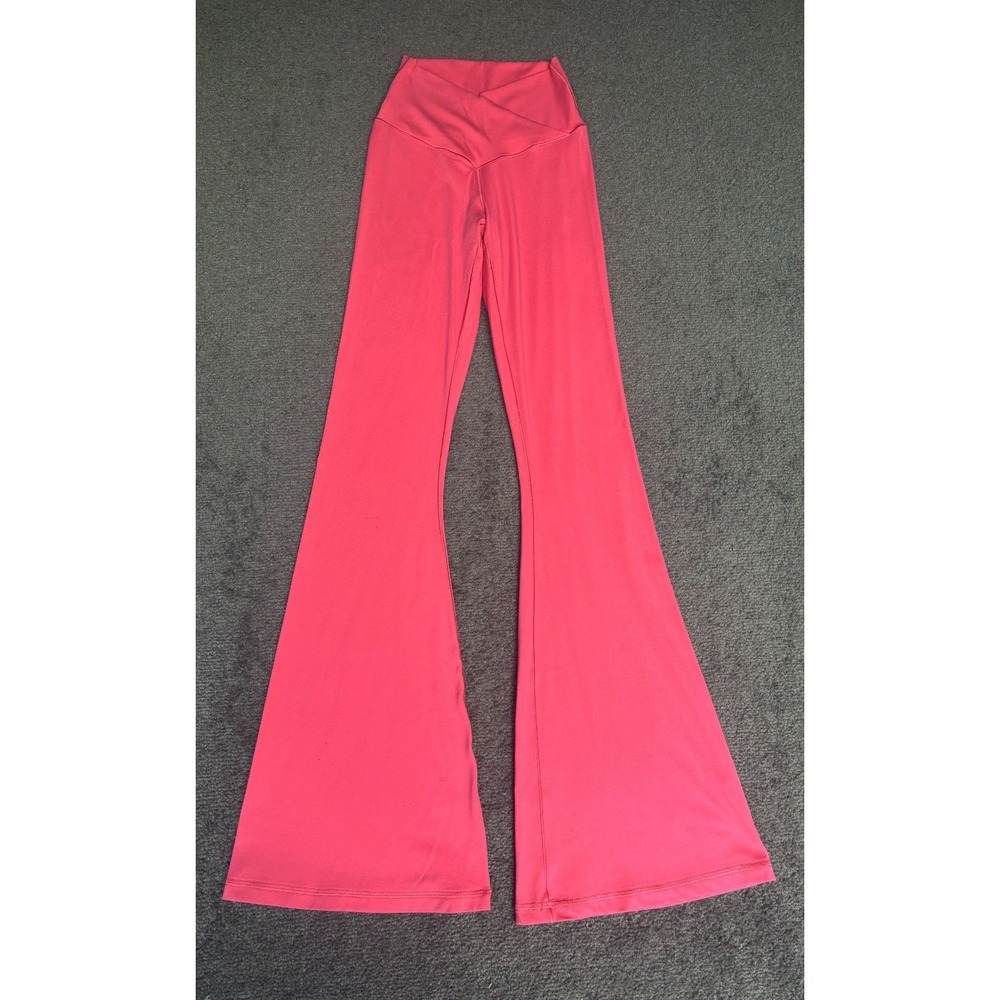 Offline‎ Flare Legging Women's Size Small Pink Elastic Waist Classic Pull On